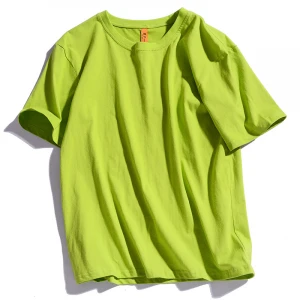 12 colors Wholesale LOGO Custom T Shirt Printing Men Half Sleeve 200g Plain Blank Heavy Cotton T Shirt