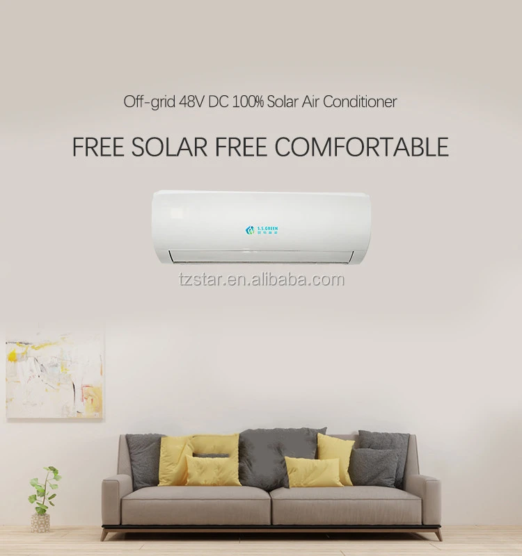 12000BTU  100% Solar Air Conditioner/ DC  Powered Solar Air Conditioner Price in Philippines
