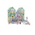 Import 124PCS garden building paper puzzle painting toy 3D DIY puzzle coloring kit from China