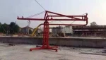 12m-18m portable Mobile Spider Concrete placing boom for construction