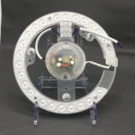 12w led module lamp source with driver round lens magnetic for ceiling light