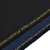 150cm 100% Polyester Plain English Fine Suiting Fabric Gabardine Fabric with Gold Edge for Suit and Uniform