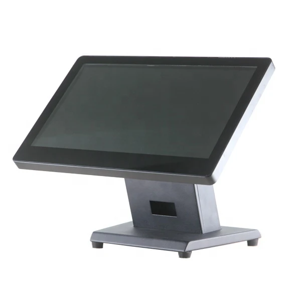 15.6 Inch Wide Screen Pos Touch Screen All In One Pos J1900 CPU with MSR/NFC reader