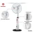 Import 18 inch Oscillating 5-Speed fan rechargeable standing fan plastic AC/ DC fan from China