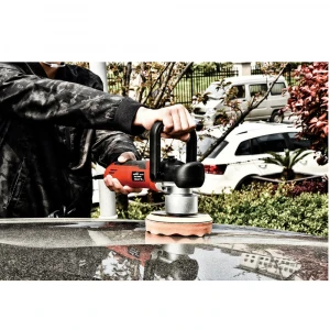 180mm (7&quot;) Professional High Performance Variable Speed Car Polisher with a Powerful 12 Amp, 1400 Watt Motor