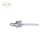 Import 18/410 elegant transparent smooth glass pipette PVC dropper from China