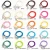 18in/2.0mm DIY Jewelry Making Mix Color Waxed Necklace Cord findings leather cord diy jewelry making charms for necklace making