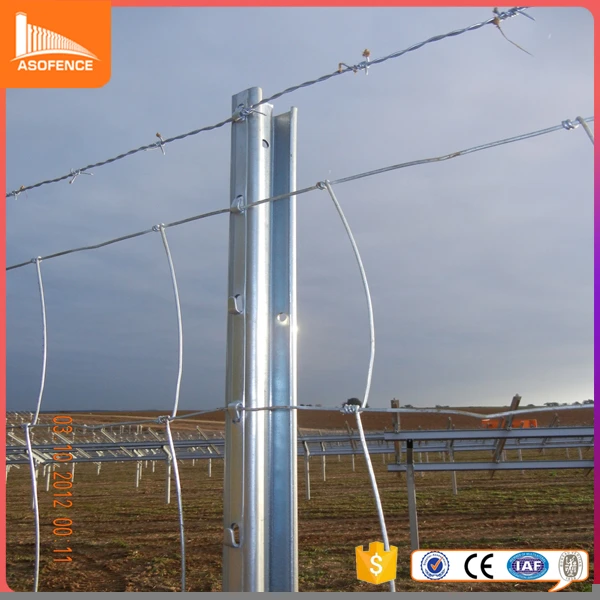 1.8m high BONNOX / Veldspan Game Fence with high tensile