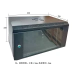 19 Inch 6U Network Cabinet Server Rack  Network Cabinet With Mesh Door
