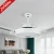 Import 1stshine LED Ceiling Fan Modern Home 5 Speed APP Simple Design Ceiling Fan with Hidden Blades from China