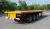 Import 2 Axle 3 Axles 20ft 40ft Container Transport Flat Bed Flat Deck Semi Truck Trailer Steel from China