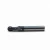 Import 2-Flute Carbide Ball Nose End Mill with Straight Shank Milling Cutter Cutting Tool for CNC Machine from China