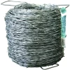 2 Point Barbed Wire (Large Gauge 11 Gauge 2 Point Barbs 4&quot; Spacing 115lbs/spool Class 1 Galvanized