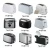 Import 2 Slice Bread Toaster  black color with stainless steel panel TH-BT111 from China