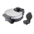 Import 2-Slice Electric Nonstick Waffle Maker Machine Breakfast Sandwiches from China