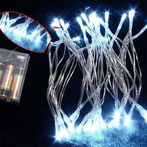 20 led light string battery powered fairy warm white party wedding christmas tree or ornament
