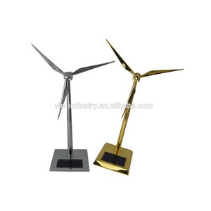 2016 hot sales Mini solar windmill ,solar model windmill,Office family study decoration multifunctional solar energy windmill