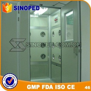 2017 Hot sale Automatic sliding door cleanroom Air Shower, stainless steel air shower