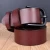 Import 2018 Branded Luxury unisex gender vintage COW leather 100% mens genuine leather belt from China