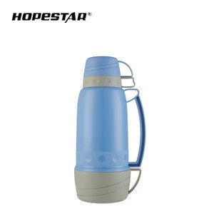 2018 customized 24 Hours Cold & 12 Hot plastic glass refilll thermos asbestos free vacuum flask