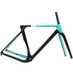 2018 Flat mount gravel frameset CX Gravel Cyclocross carbon fiber frame road racing bicycle frames
