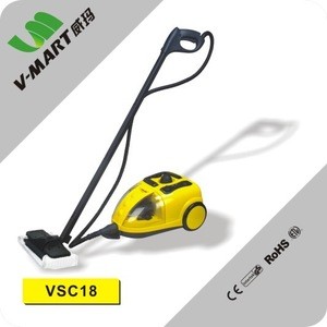 2018 Home Canister Type 1500W heavy duty multifunctional mobile Steam Cleaner machine with various 18 attachments