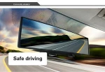 2018 new 270/300mm wide angle anti-glare car rearview rear view interior mirror