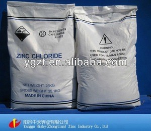 2019 Manufacturer price CAS 7646-85-7 zinc chloride 98% ZnCl2
