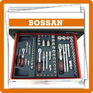 2019-NEW 452pcs 7 metal drawer metal workshop tool cabinet with tools cabinet with tools
