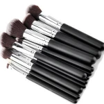 2019 new products 15pcs Full Makeup Brushes Set with Large Size Foundation Brush, Blending Face Powder, Blusher