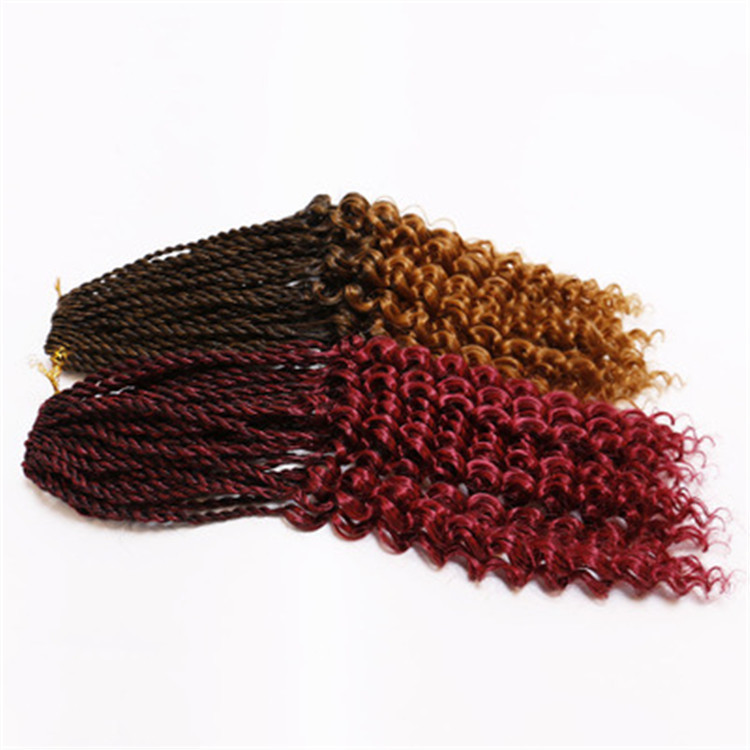 2019 Wholesale Price Cheap Afro Pre-twisted Flashy Curly Senegalese Crochet Twist Braid Synthetic Braiding Hair