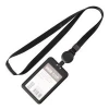 2020 High quality Custom retractable neck lanyard  Polyester id card holder work permit strap
