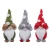 Import 2020 Hot Sale Christmas Decoration Cute Sitting Long-legged Elf Festival New Year Dinner Party no face doll from China