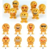 2020 Hot Sale Promotional Toys Table Decoration Car Accessories Shaking His Head Doll Emoj Smiling Face Spring Doll