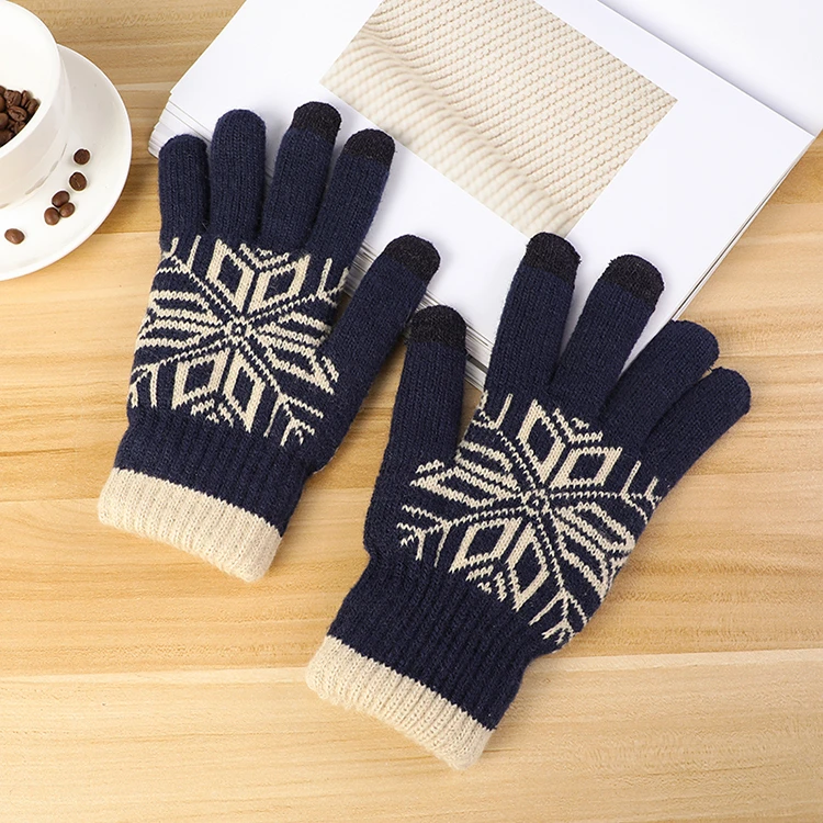2020 Hot Sale winter touch screen gloves custom guantes tactiles  thermal work gloves