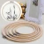 Import 2020 hot-selling bamboo rings are used as room pendants bamboo embroidery pendants ornaments from China