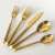 Import 2020 Mirror Polish Rose Gold Cutlery Set for Wedding Events Rental Table Decor with Butter Bread Knife Dessert Spoon Flatware from China