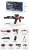 Import 2020 Most popular boys toys AK submachine gun model electric Magnetic gun Voice gun assembled set Pretend Play toys for children from China