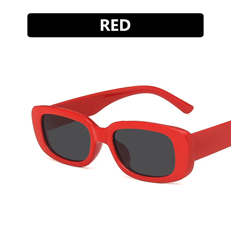 2020 new fashion Small frame sunglasses Lady sunglasses rectangular retro sunglasses 9074