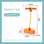 2020 New Sport The frog jumped Pogo Jumper Foam and Rubber Pogo Stick Durable Lightweight for Kids and Adults