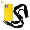 2021 Biodegradable Phone Case, Necklace Crossbody Lanyard woven nylon strap string For iPhone 11/11 Pro/11 Pro Max