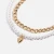 Import 2021 Bride Accessories Pearl Necklace Jewelry String Beads Multi Layer Chain Pearl Pendant Jewelry Necklace from China