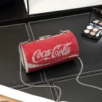 2021 Classic Coke diamond purses women clutch bags can shaped evening rhinestone crystal bag women durable clutch Crossbody bag