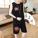 2021 fashion fitness sport high quality mens Compression Base-Layer running gym t shirt and shorts 26
