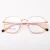 Import 2021 fashionable vintage metal  optical glasses  spectacles frame stylish eye glass from China