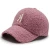 Import 2021 logo custom Golden velvet baseball cap lady fashionable letter hat diamond-encrusted cap from China