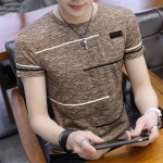 2021 men fashion shirt Custom t shirt men casual