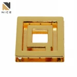 2021 new design handbag hardware twist lock  turn lock metal  lady bag accessories