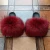 Import 2021 New Real Fox/Raccoon Fur Slippers Women Fashion Style Slides Summer outdoor Flip Flops Flat Fur Sandals from China