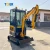 Import 2023 Tder Hot Sale Mini Excavator Machines Prices 1.8ton Excavators for Sale from China